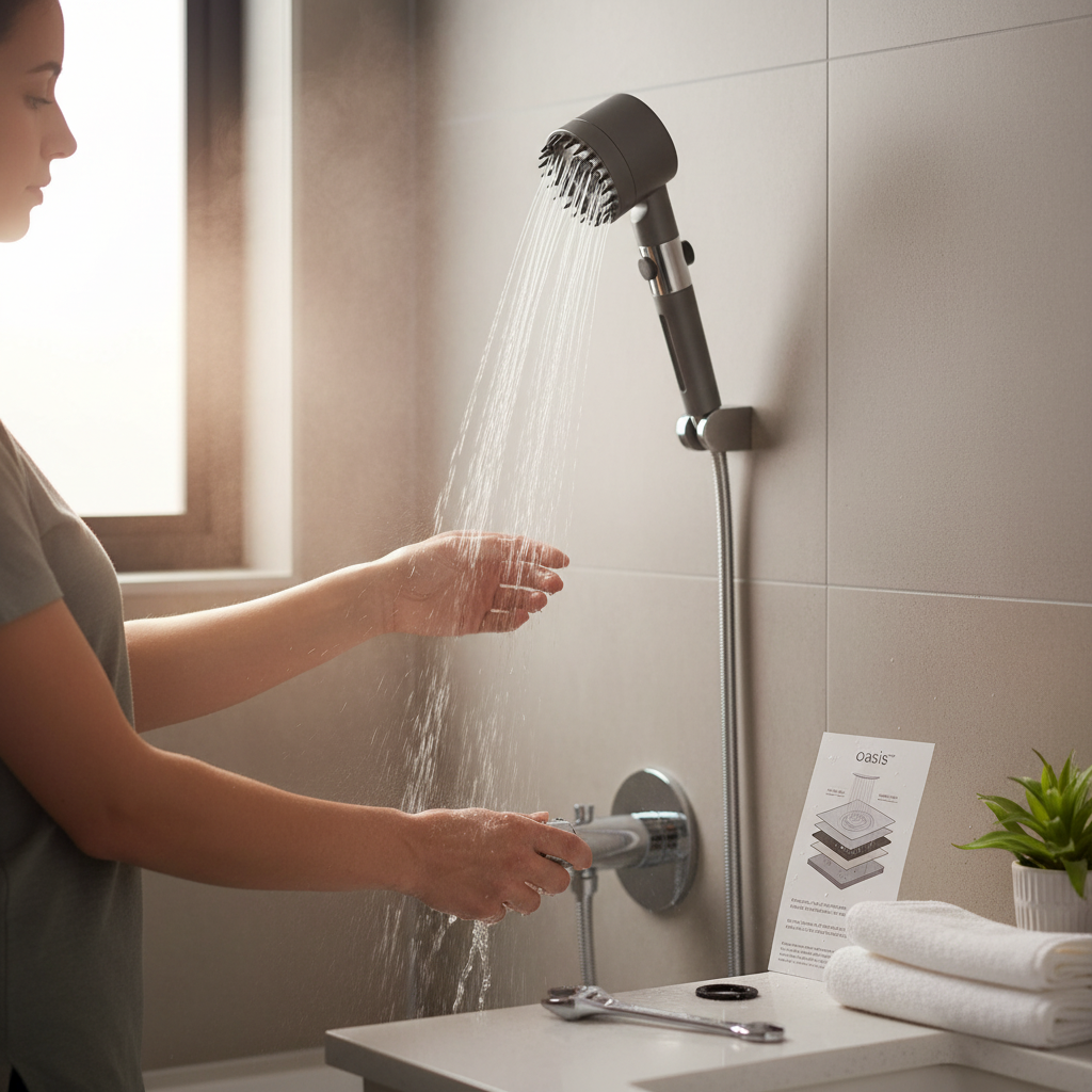 HYDRAFLOW Filtre de Douche Pure